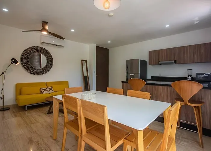 Apartment Amira Confortable 1 Bedroom In Aldea Zama